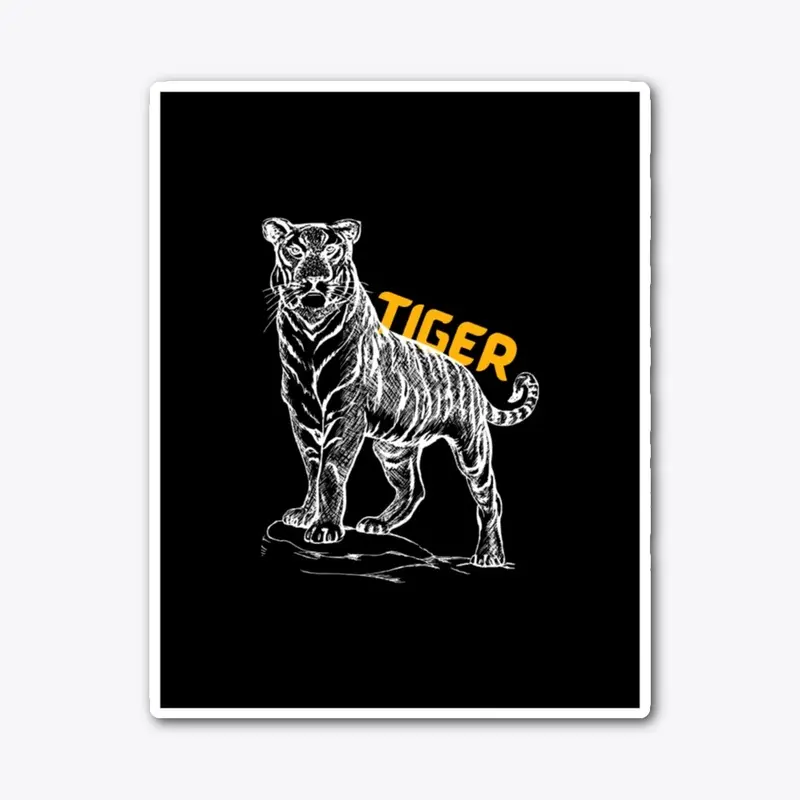 Tiger' Pure cotton Comfortable t-shirts 